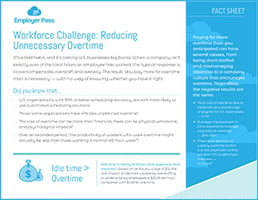 Reducing Unnecessary Overtime Factsheet